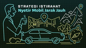 INFOGRAFIS: Strategi Istirahat Nyetir Mobil Jarak Jauh
