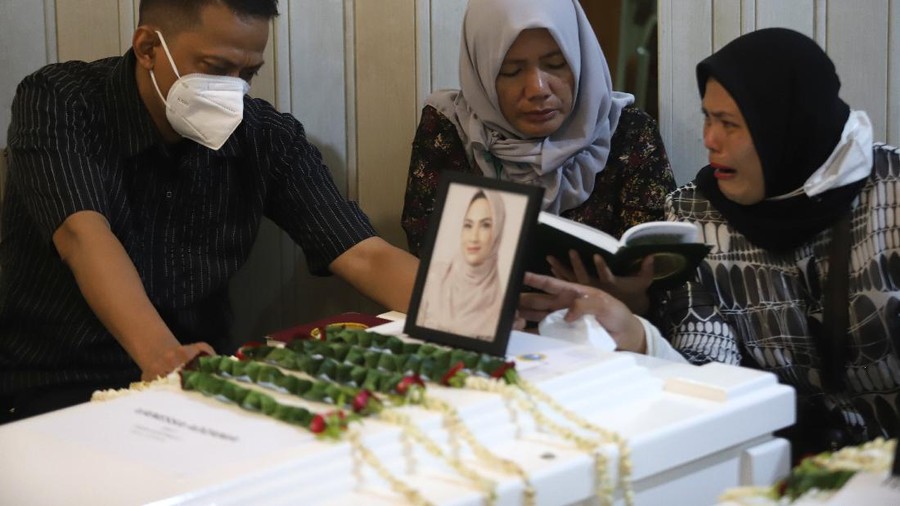 Jenazah Vanessa Angel dan Bibi Ardiansyah