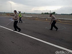 Polisi Bikin Sketsa TKP Kecelakaan yang Tewaskan Vanessa Angel di Tol Jombang