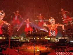 Jokowi Unjuk Budaya RI di Indonesia National Day World Expo Dubai