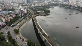 FOTO: Revolusi Transportasi Umum Hanoi, Kereta Metro Pertama