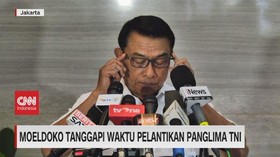 VIDEO: Moeldoko Tanggapi Waktu Pelantikan Panglima TNI