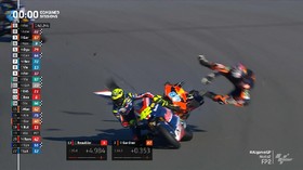 VIDEO: Remy Gardner Tabrak Ramirez di FP2 Moto2 Algarve 2021