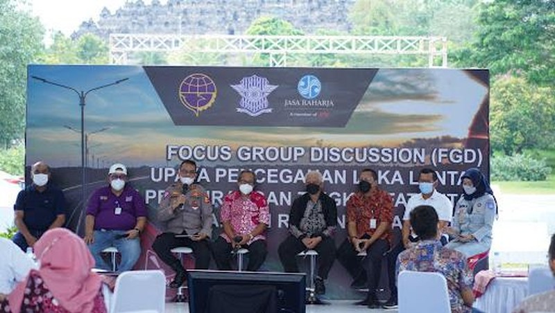 PT Jasa Raharja menyelenggarakan focus group discussion (FGD) dengan para pemangku kepentingan