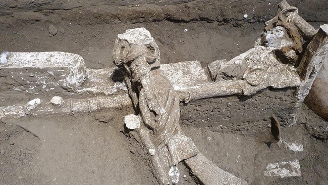 FOTO: Kamar Para Budak Ditemukan di Pompeii