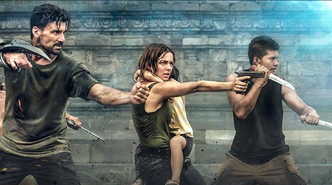 Jadwal Bioskop Trans TV hari ini (23 April) Beyond Skyline. Berikut sinopsis Beyond Skyline dibintangi Iko Uwais itu.