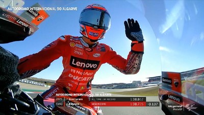 VIDEO: Bagnaia Rebut Pole MotoGP Algarve