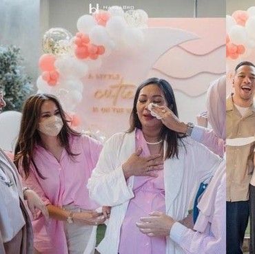 9 Momen Nola B3 Nangis Bahagia Dapat Kejutan Baby Shower