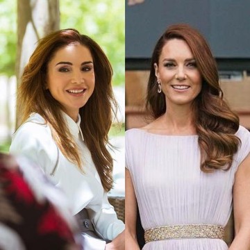 Beda Gaya Kate Middleton, Ratu Letizia, dan Ratu Rania saat Mengenakan Setelan Pink, Siapa Paling Modis?