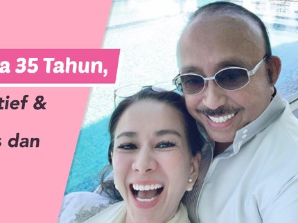 Beda Usia 35 Tahun, Abdul Latief & Donna Harmonis dan Romantis Banget, Bun