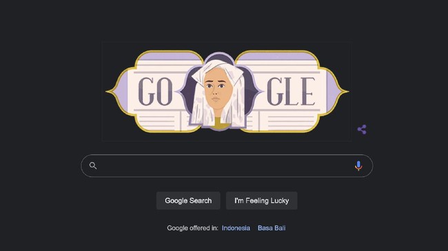 Google Doodle hari ini, Senin (8/11) menampilkan potret sosok Roehana Koeddoes, salah satu jurnalis wanita pertama yang berkarier di Indonesia.