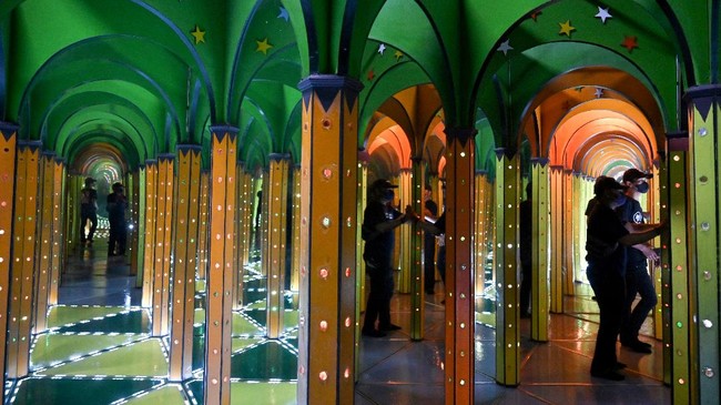 FOTO: Tenggelam dalam Ilusi di Museum Seni 3 Dimensi
