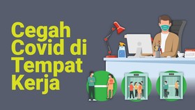INFOGRAFIS: Cegah Covid di Tempat Kerja