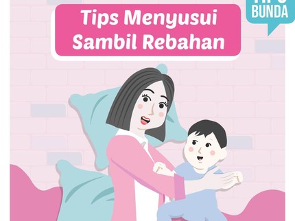 Tips Menyusui Sambil Rebahan