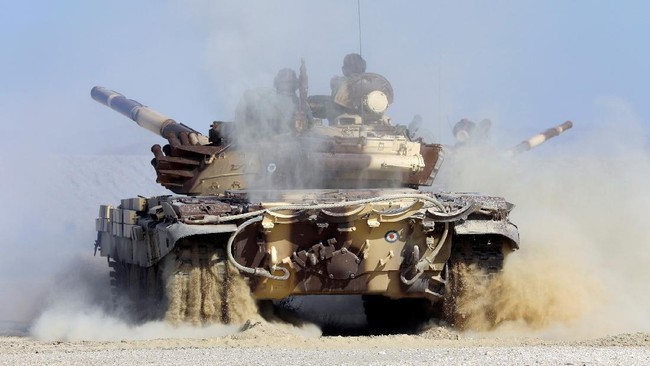 Iran akan memasang sistem anti rudal di menara tank T-72M untuk melindungi mereka dari serangan lawan.