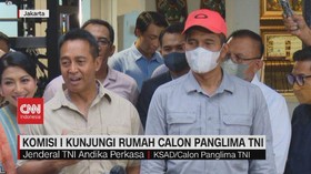 VIDEO: Komisi I Kunjungi Rumah Calon Panglima TNI