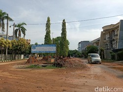 Green Garden Jakbar Sempat Tergenang, Kini Sudah Surut