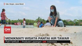 VIDEO: Menikmati Wisata Pantai Air Tawar