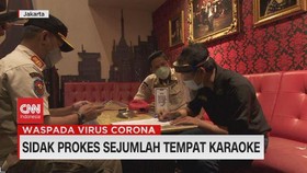 VIDEO: Sidak Prokes Sejumlah Tempat Karaoke