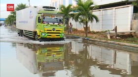 VIDEO: Banjir ROB Rendam Pemukiman Warga Penjaringan
