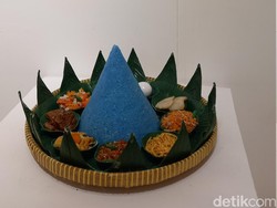 Tumpeng Biru, Simbol Permintaan Maaf