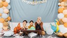 Ririe Fairuz dan Ayus Sabyan tampak kompak merayakan ulang tahun Bian putra sulung mereka&period; Yuk intip potretnya&excl;