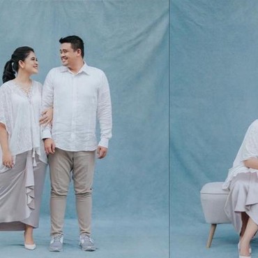 8 Photoshoot Manis Kahiyang Ayu & Bobby Nasution Rayakan Anniversary ke-4