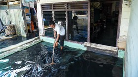 Banjir di Kota Medan, Ratusan Rumah Terendam Air