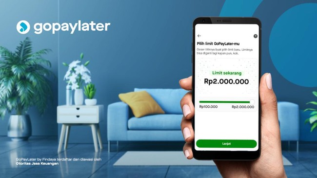 Salah satu layanan PayLater yang paling digemari adalah GoPayLater, besutan GoPay.