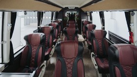 Bus Suite Kabin Kursinya Jaga Jarak