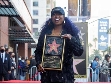 Pujian Ciara dan Lizzo Usai Missy Elliott Ukir Nama di Hollywood Walk of Fame