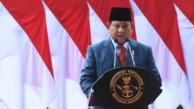 Prabowo Diangkat Jadi Warga Kehormatan Korps Marinir
