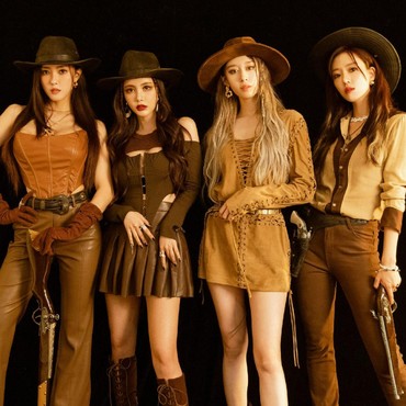 Jadi Koboi, T-ARA Siap Unjuk Kebolehan Menembak dengan 'All Kill'