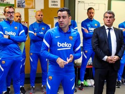 Yuk Intip Latihan Perdana Xavi Hernandez di Barcelona