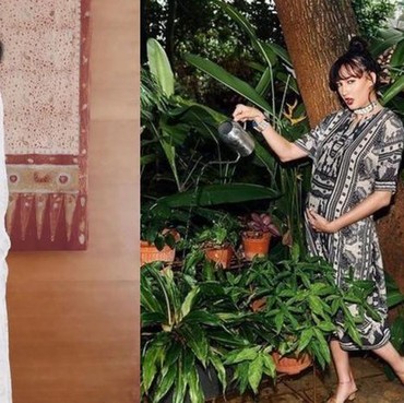 7 Foto Nadine Chandrawinata Pamer Baby Bump Hamil Anak Pertama di Usia 37