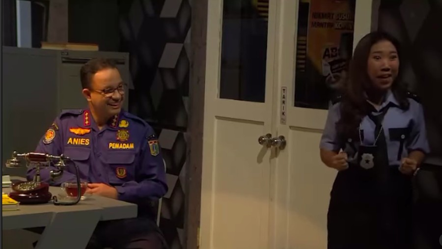 Anies Baswedan dan Kiky Saputri Anies Baswedan dan Kiky Saputri