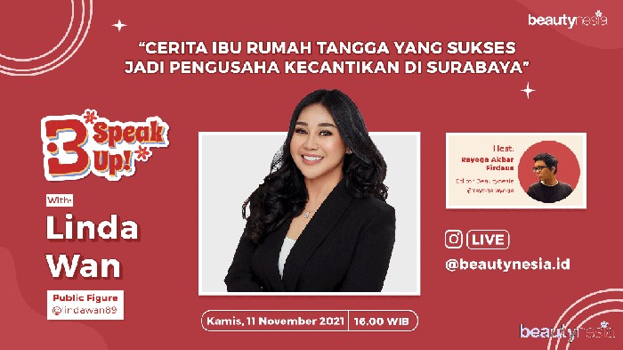 B-Speak Up! Hadir Kembali, Kali Ini Bersama dengan Linda Wan