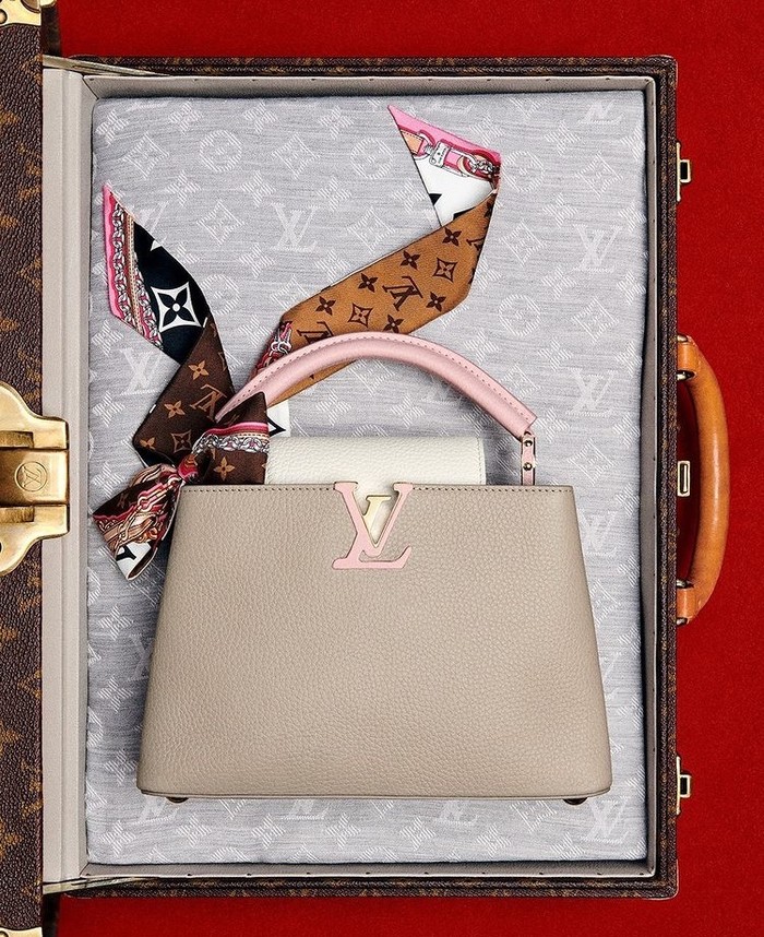 Capucines melambangkan intisari Louis Vuitton yaitu unggul, kreativitas, dan keahlian./Foto:Instagram.com/louisvuitton