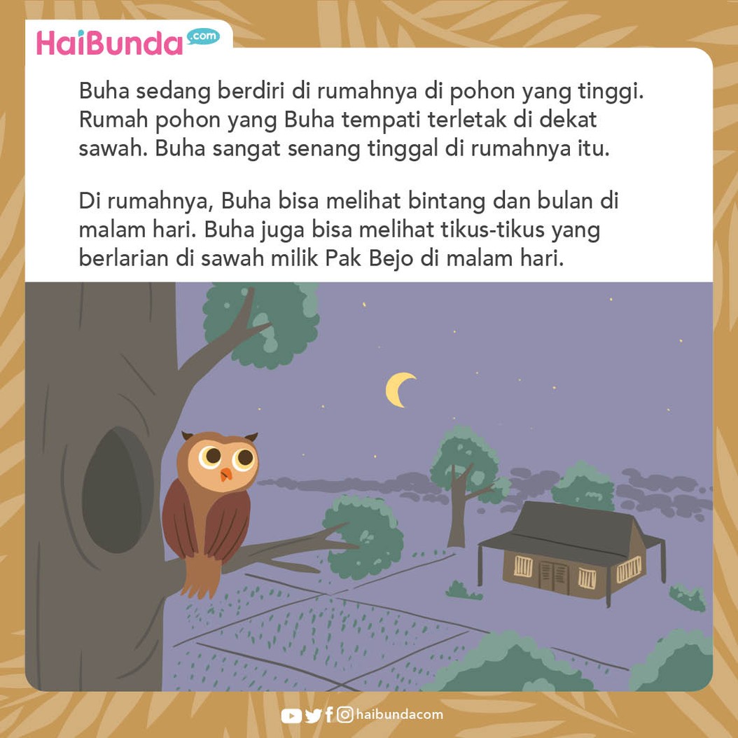 Cerita Nusantara Rumah Baru Buha