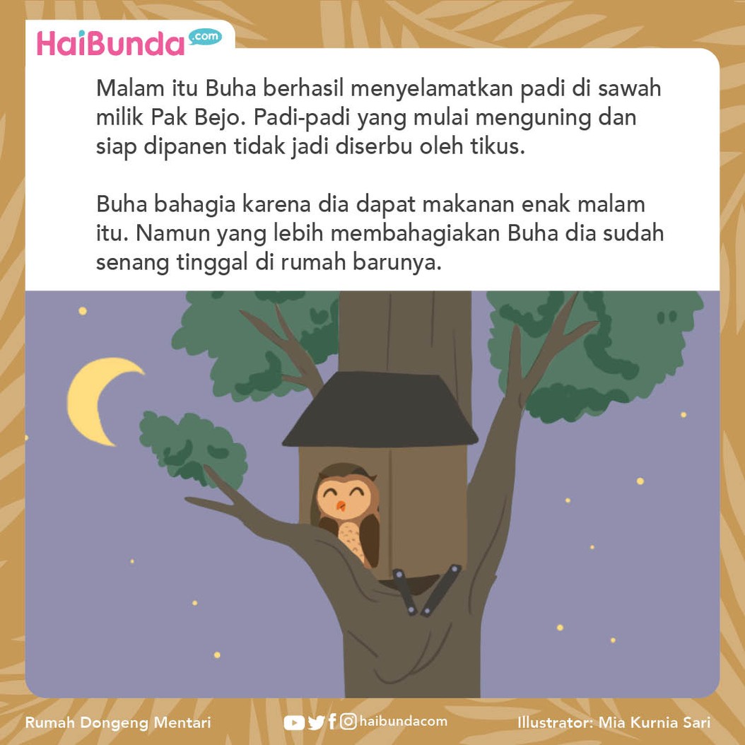 Cerita Nusantara Rumah Baru Buha