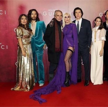 Intip 8 Potret Penampilan Pemain 'House of Gucci' di Red Carpet Premier