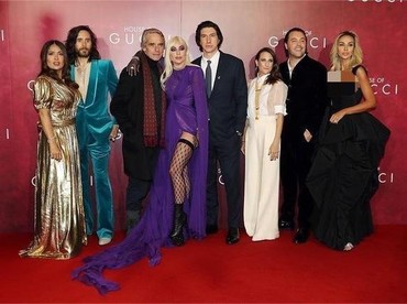 Intip 8 Potret Penampilan Pemain 'House of Gucci' di Red Carpet Premier