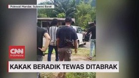 VIDEO: Kakak Beradik Tewas Ditabrak