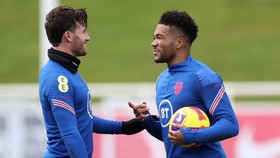 FOTO: Inggris Ceria Lawan Albania di Kualifikasi Piala Dunia