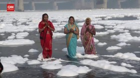 VIDEO: Busa Beracun Cemari Sungai Yamuna India