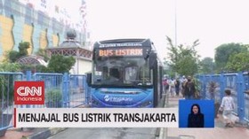 VIDEO: Menjajal Bus Listrik TransJakarta