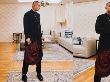 img-title 6 Pesona Tampan Miller Khan Pakai Baju Pengantin Mode Shanghai