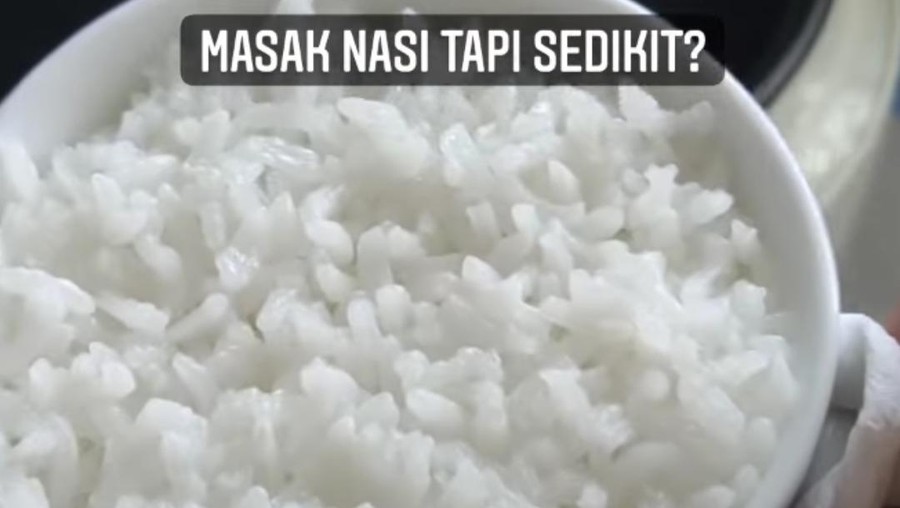 Anak Kos Wajib Tahu, Begini Cara Masak Nasi 1 Porsi Agar Hasilnya Pulen