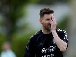 Messi Tebar Senyum di Latihan Argentina, PSG Kena Ledek deh
