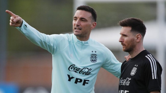 Pelatih Argentina Lionel Scaloni dalam konferensi pers mengatakan final Piala Dunia 2022 itu harus dimenangkan bukan dimainkan.